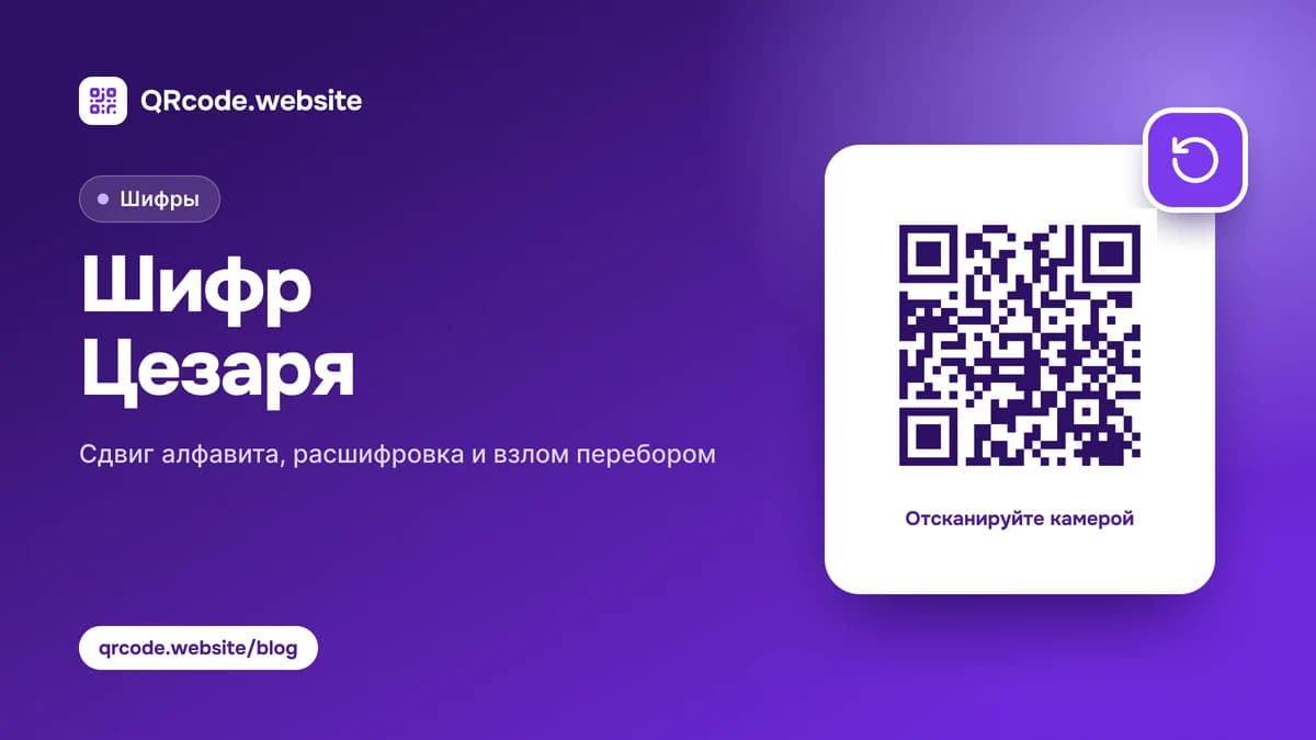 Шифр Цезаря: как работает, сдвиг, зашифровать и расшифровать